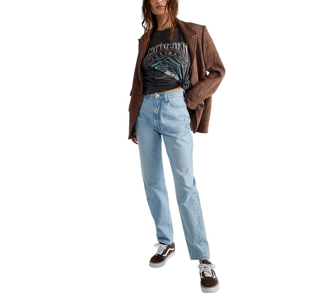 Mother High-Waisted Blue Twizzy Skimp Denim Jeans Size 25